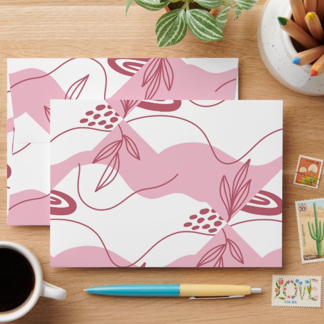 Minimalist Pattern  Envelope (Desk)