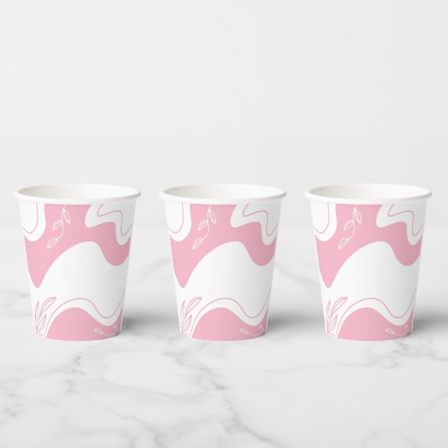 Minimalist Pattern Paper Cups (Multi)