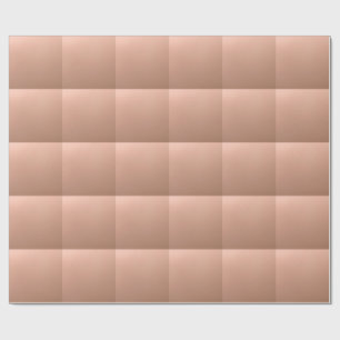 Minimalist Peach Solid Color Throw Pillow, Soft Pa Wrapping Paper