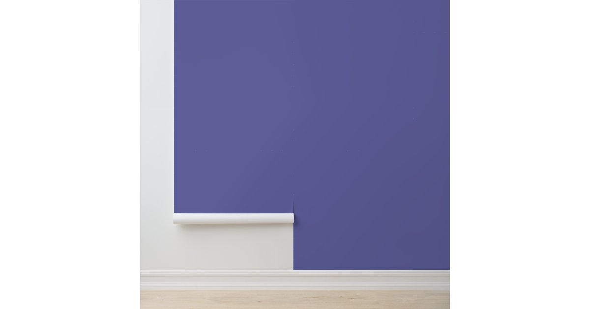 Minimalist periwinkle solid plain modern elegant wallpaper Zazzle — free download