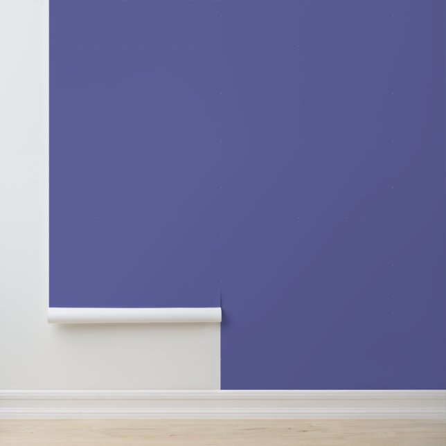 Minimalist periwinkle solid plain modern elegant wallpaper  (Application)
