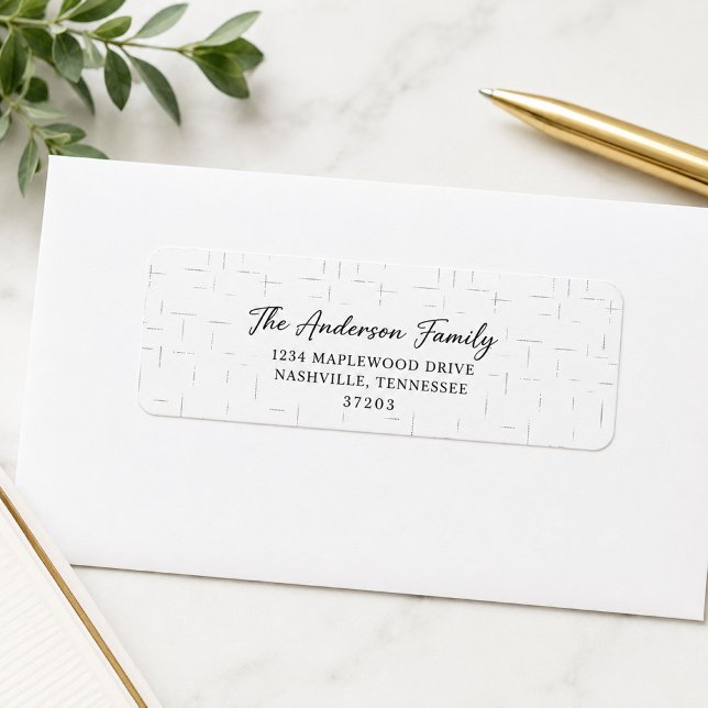 Minimalist Personalized Address Labels (Creator Uploaded)