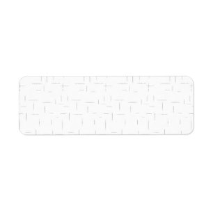 Minimalist Personalized Address Labels