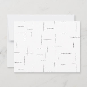 Minimalist Personalized File Folder Set Note Card