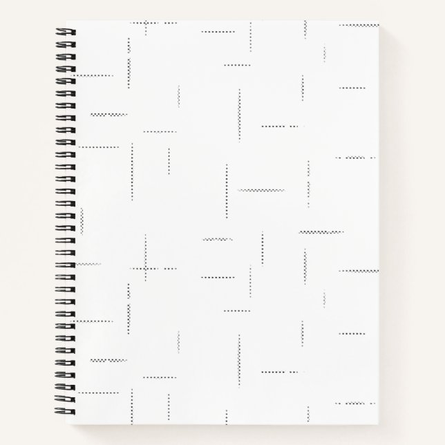 Minimalist Personalized File Folder Set Notebook (Front)