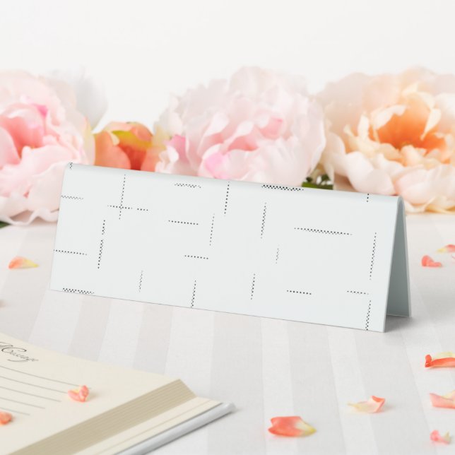 Minimalist Personalized File Folder Set Table Tent (In SItu (Wedding))