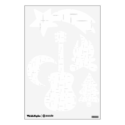 Minimalist Personalized File Folder Set Wall Decal