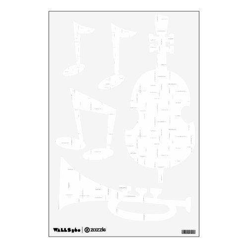 Minimalist Personalized File Folder Set Wall Decal