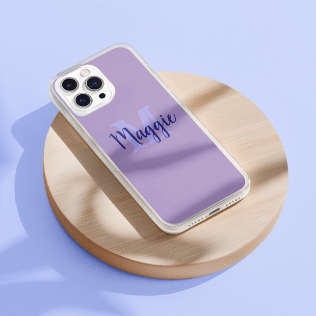 Minimalist Personalized iPhone Case with Monogram  (Creator Uploaded)