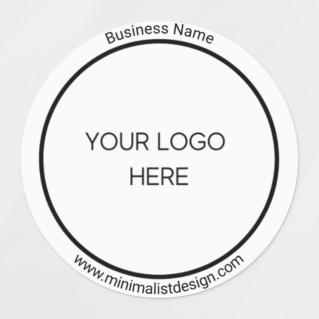 Minimalist Personalized Logo Labels (Design 1)