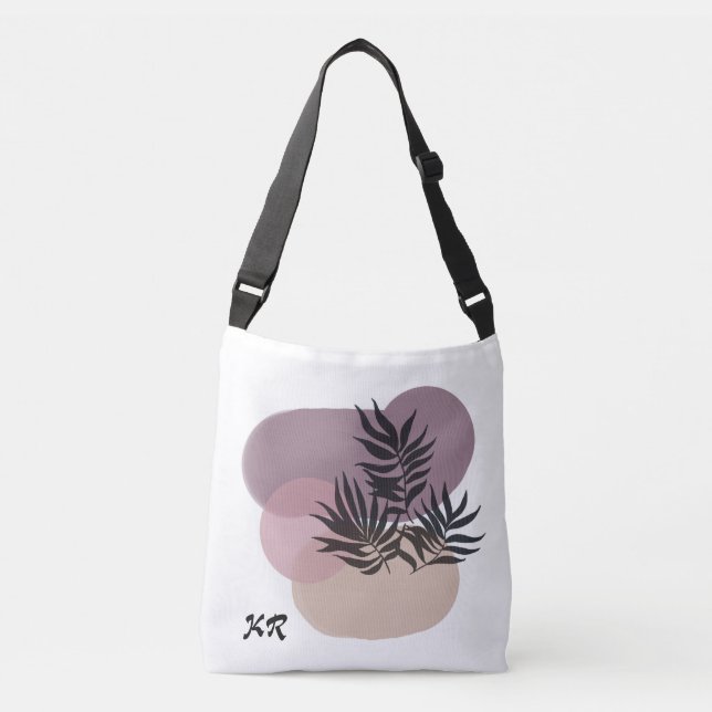 Minimalist Personalized Springtime Crossbody Bag  (Front)
