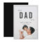 Minimalist Photo Father's Day Card