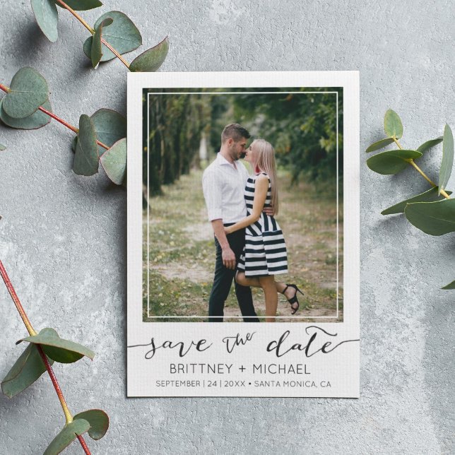 Minimalist Photo Save the Date (Creator Uploaded)