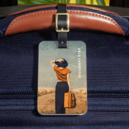 Minimalist Photography Full Photo Simple Luggage Tag