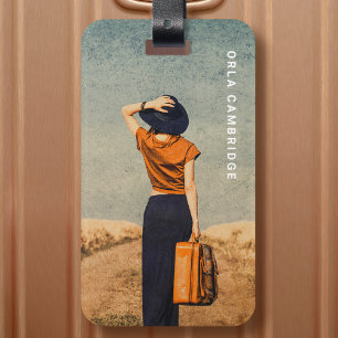 Minimalist Photography Full Photo Simple Luggage Tag