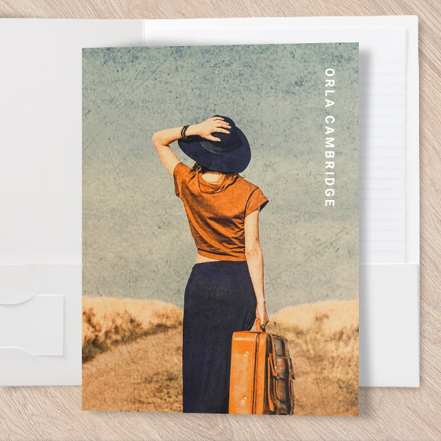 Minimalist Photography Full Photo Simple Pocket Folder (Creator Uploaded)