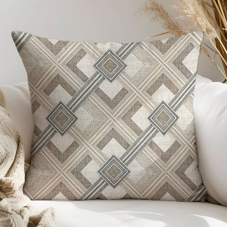 Minimalist Pillow Soft Pastel Geometric Accent