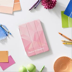 Minimalist Pink Geometric iPad Smart  Mini Cover