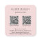 Minimalist Pink QR Code Modern