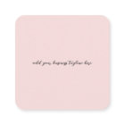 Minimalist Pink QR Code Modern