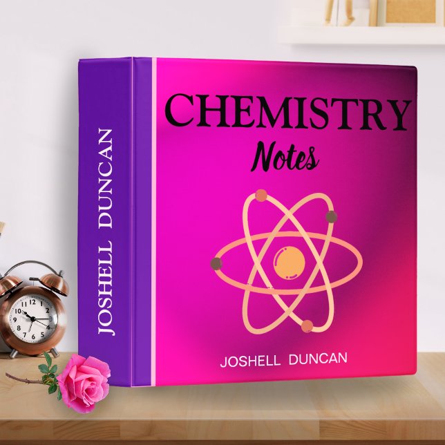 Minimalist Pink School Folder | Custom Name Girls (Creator Uploaded)