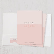 Minimalist Pink Two-Tone