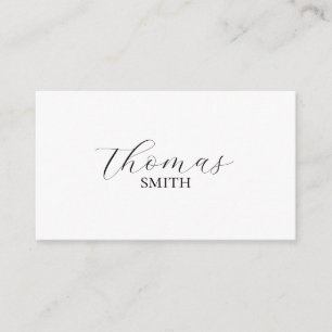 Minimalist Place Card
