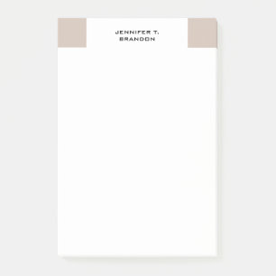 Minimalist Plain Modern Professional Post-it Notes