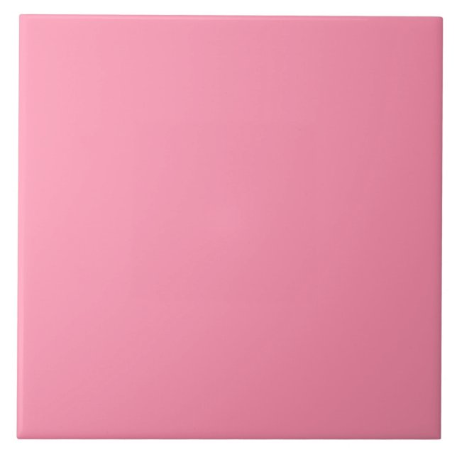 Minimalist Plain Pink tile (Front)
