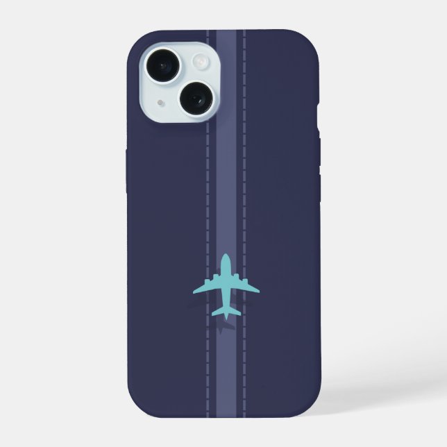 Minimalist plane  iphone case (Back)