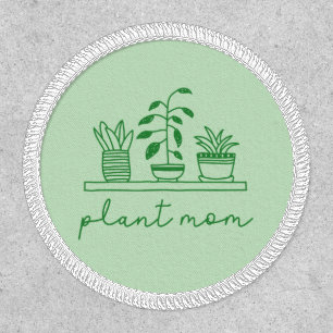 Minimalist Plant Mom Cute Plant Lover Patch