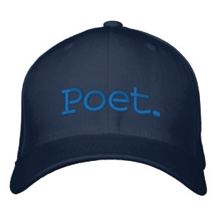Minimalist Poet Embroidered Adjustable Hat