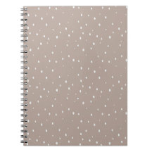 Minimalist Polka Dot Design in Muted Tones