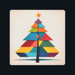 Minimalist Pop Art Geometric Christmas Tree<br><div class="desc">Festive minimalist pop art geometric design of a Christmas. 
Christmas is a great way to remind loved ones that you're thinking of them this Winter Holiday Season.
You can transfer the design on any other product of your choice.</div>