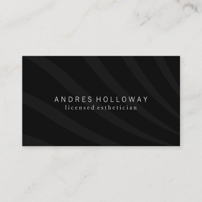 Minimalist Professional Business Card (Front)