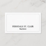 [ Thumbnail: Minimalist Professional Business Card ]