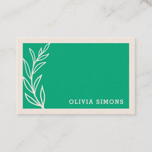 Minimalist Professional Business Cards (Front)