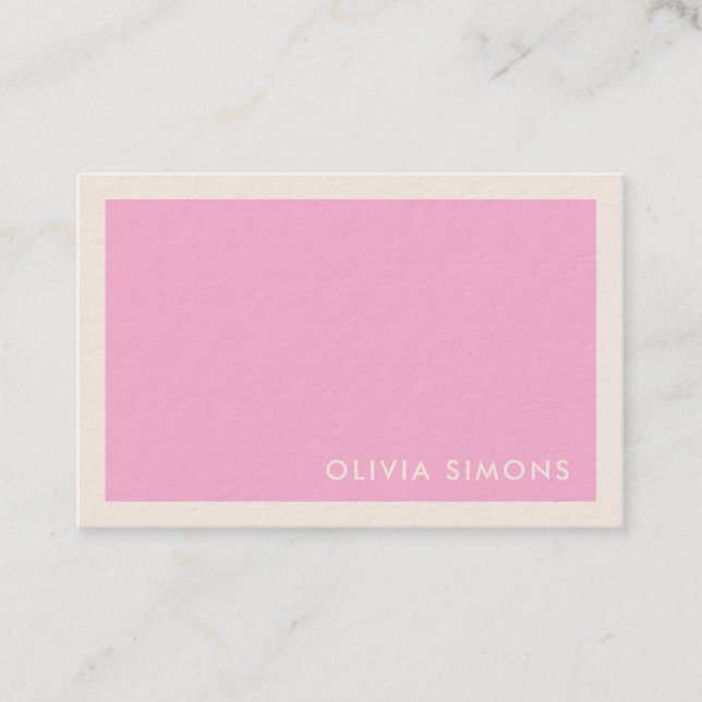 Minimalist Professional Business Cards (Front)