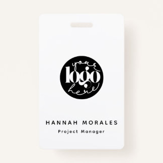 Minimalist Professional Business Custom Logo Badge