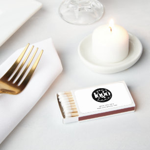 Minimalist Professional Business Custom Logo Matchboxes