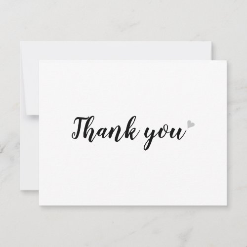 Minimalist Professional Business Thank You card