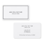 Minimalist Professional Elegant