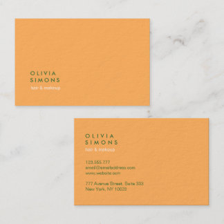 Minimalist Professional Green Business Cards