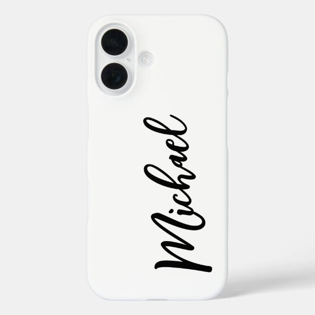 Minimalist Professional Modern Elegant Case-Mate iPhone Case (Back)