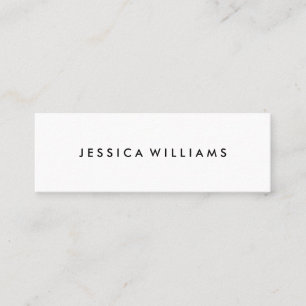 Minimalist Professional Modern Mini Business Card
