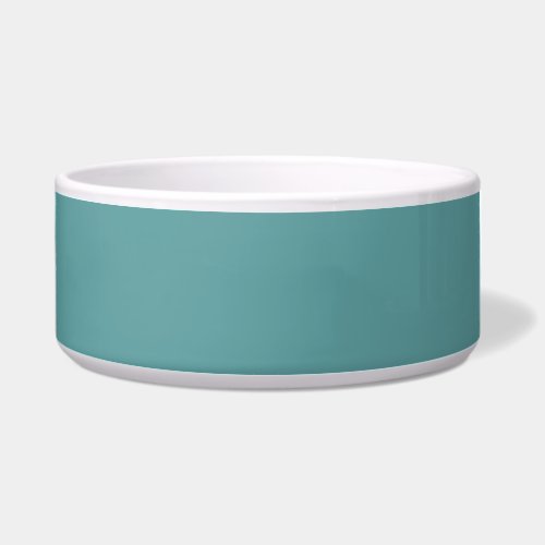 Minimalist Professional Modern Plain Cadet Blue Bowl