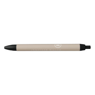 Minimalist Professional Monogram Name Pen
