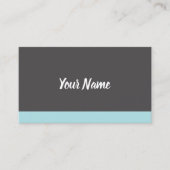 Minimalist professional new business card (Front)