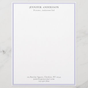 Minimalist Professional Office Letterhead
