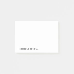 Minimalist Professional Plain Modern Post-it Notes